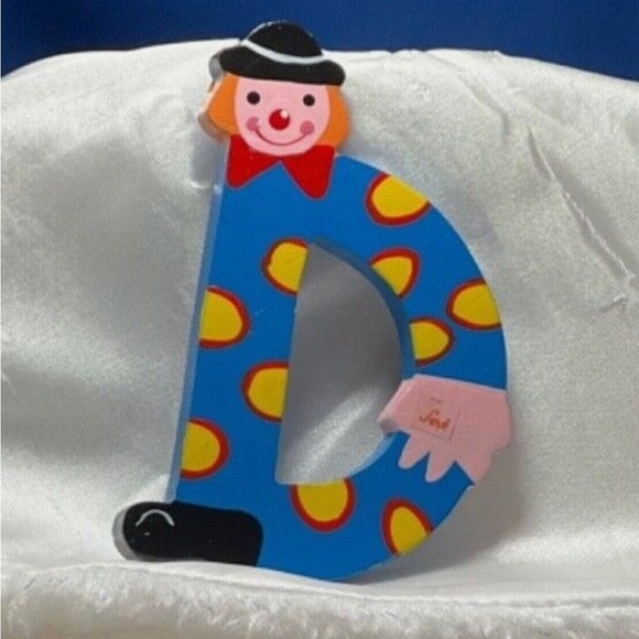 Sevi Hand Painted Alphabet Letters Wood Multicolor - Picture 8 of 15